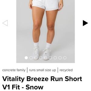 Vitality breeze short